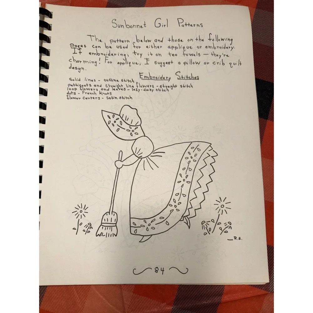 Spiral Bound Creative Crafts For The Homemaker 1975‎ Patterns Designs Ideas Vtg
